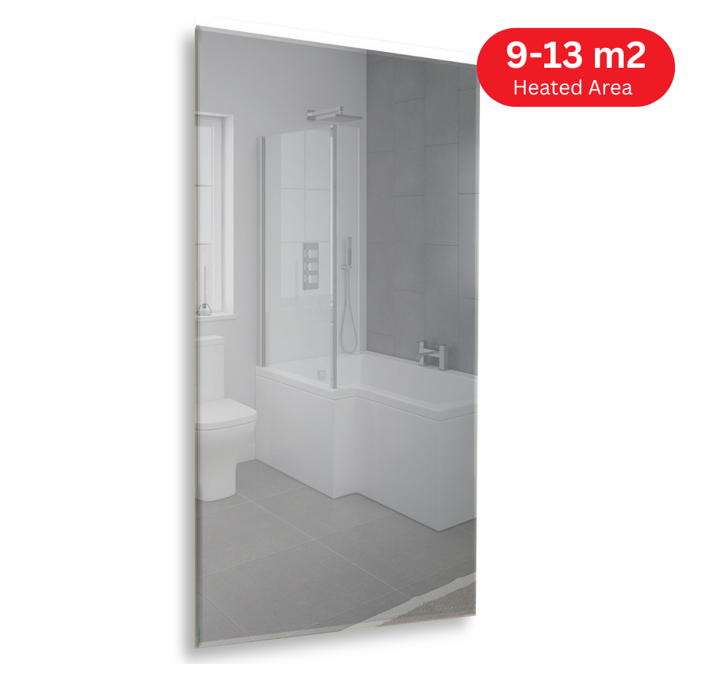 700w Solstice Mirrored Infrared Heating Panel