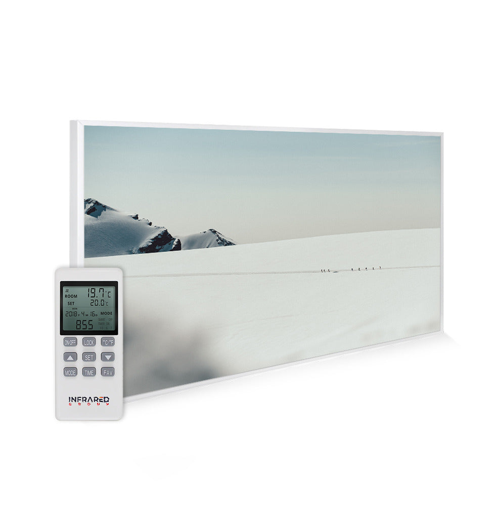 Matterhorn Glacial Paradise - NRGPRO Image IR Panel - Electric Wall Mounted Room Heater