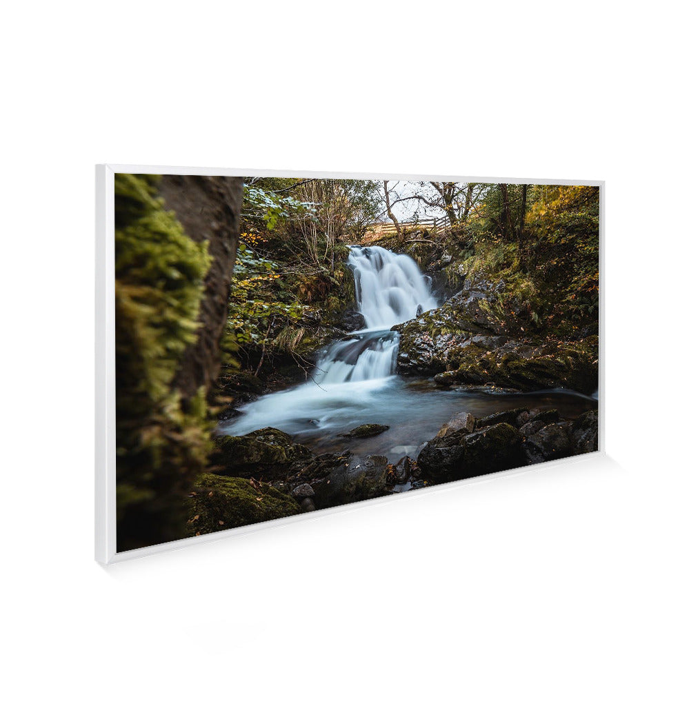 Waterfall In The Woods - NRGPRO Image IR Panel - Electric Wall Mounted Room Heater