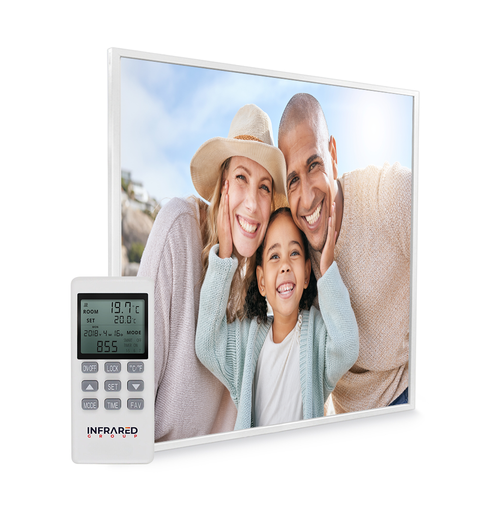 350W Personalised Image NRGPRO Infrared Heating Panel - Electric Wall Panel Heater